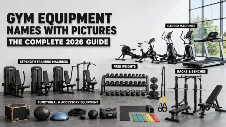 Gym Equipment Names with Pictures The Complete 2026 Guide